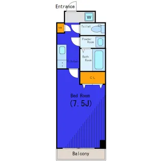 東京都品川区小山台1【マンション】の間取り