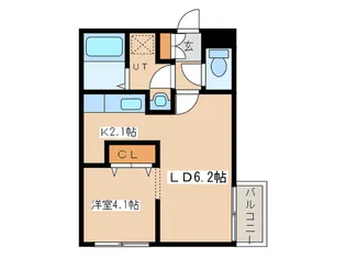 ラーチェ【3階】の間取り