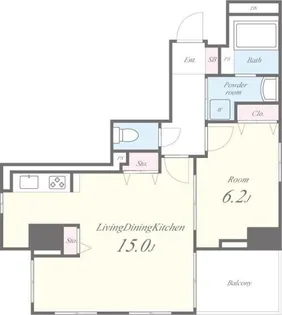 東京都荒川区東日暮里3【マンション】の間取り