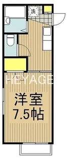 モンシャトー加藤【2階】の間取り