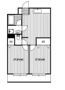 東京都中央区東日本橋2【マンション】の間取り