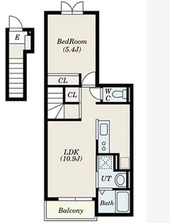 シエルノクターンIIの間取り