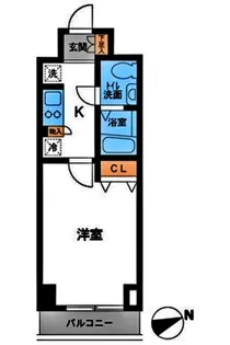 Cassia Kawasaki Residence【7階】の間取り