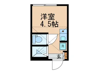 One CUBE夏目坂【3階】の間取り