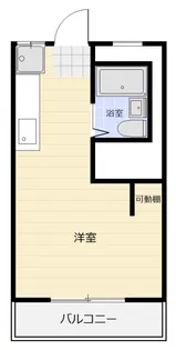 川原ハイツ【4階】の間取り