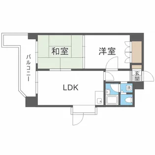 ノースビレッジ本江【10階】の間取り