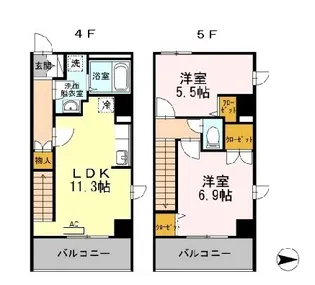 シルフィッドの間取り