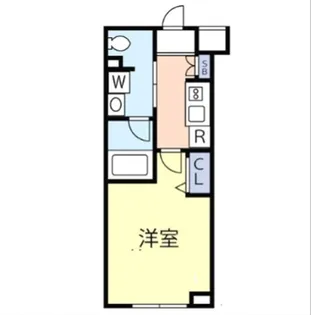スカイコートパレス大田鵜の木【1階】の間取り