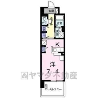 プレッソ S.R.W【1階】の間取り