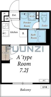 リブリ・カイジン・エー【2階】の間取り