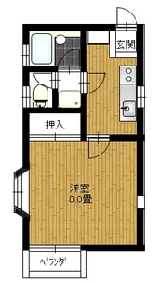 サンヒルズかやね【2階】の間取り