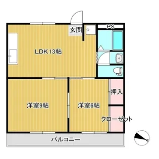 さわビル【4階】の間取り