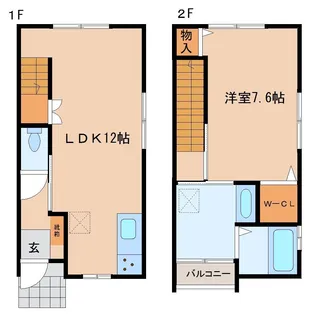 アクアスクエアの間取り