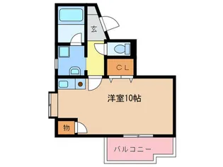 ピュアパレス【2階】の間取り