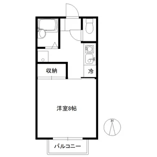 エスポワール【1階】の間取り