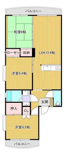 セピアコートI【3階】の間取り