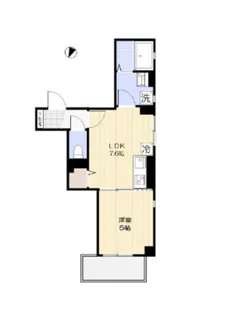 N M’s武蔵小山【3階】の間取り