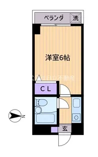 リベルテ笹塚【2階】の間取り