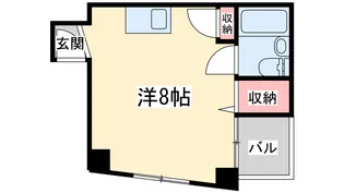 リーベンハイム淀【2階】の間取り
