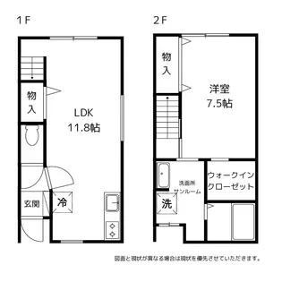 カナルパークサイドRIO WEST H棟【2階】の間取り