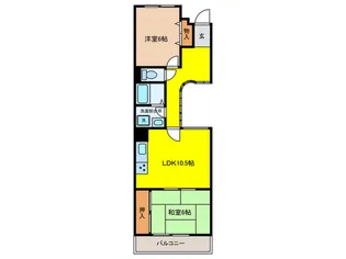 カ-サ・セレ-ノ【6階】の間取り