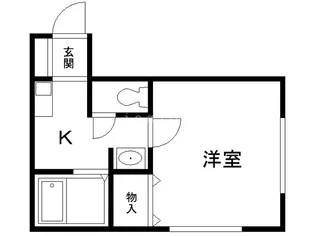 キュービック24C【1階】の間取り
