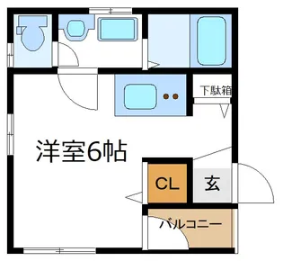 N’SBOX【2階】の間取り