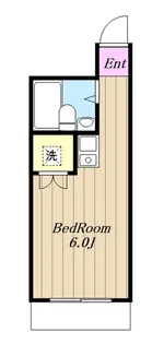 アメニティ旭【4階】の間取り