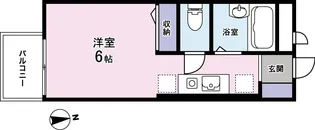 ドルフ武蔵新田【1階】の間取り