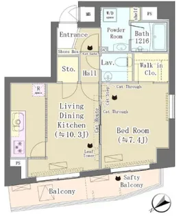 Maison de Takaya【4階】の間取り