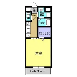 夢ハイツ【1階】の間取り