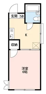 メゾン泉水【2階】の間取り