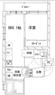 ATLAS COURT【2階】の間取り