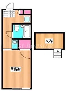 ハイツほんだ【2階】の間取り