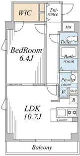 サニードエル【3階】の間取り