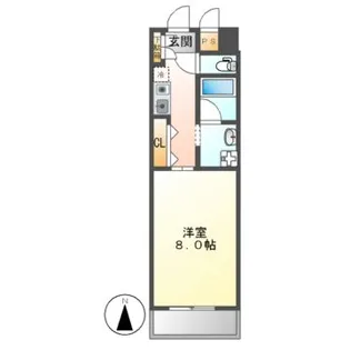 SunState楠【5階】の間取り