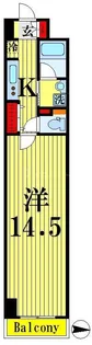 ロイヤルパークスシーサー【2階】の間取り