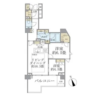 ザ・パークハウス代々木大山レジデンス【4階】の間取り