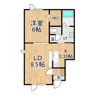 ヒナーレII【2階】の間取り