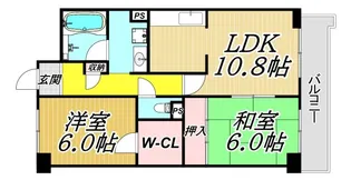 プリムヴェール【3階】の間取り