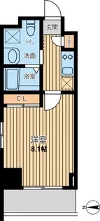 S-FORT小田原栄町【8階】の間取り