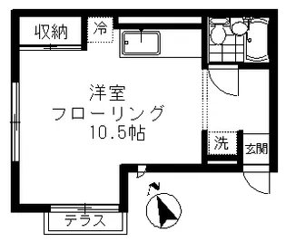 フィルコート【1階】の間取り