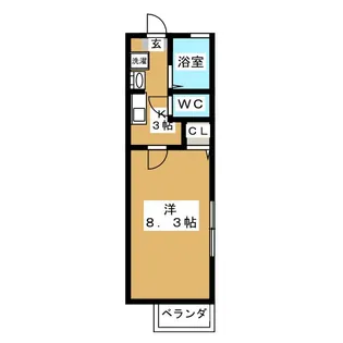 ジュピター【1階】の間取り