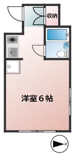 市川ビル【4階】の間取り