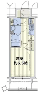 スワンズシティ新大阪ヴィーヴォ【10階】の間取り