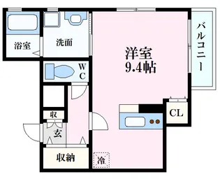 MIRAI I【2階】の間取り