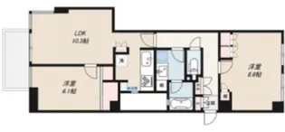 インプルーブ西早稲田【5階】の間取り