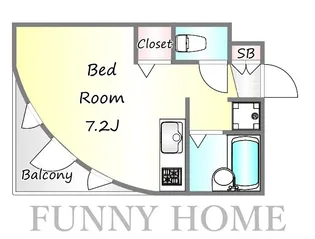 ウエストコート【2階】の間取り