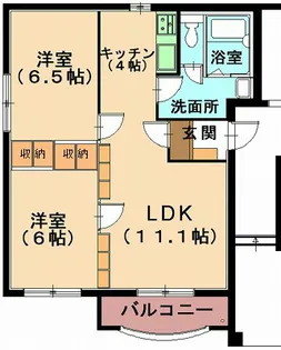 ピュアライフ結城 A棟【2階】の間取り