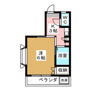 アルメリア【1階】の間取り